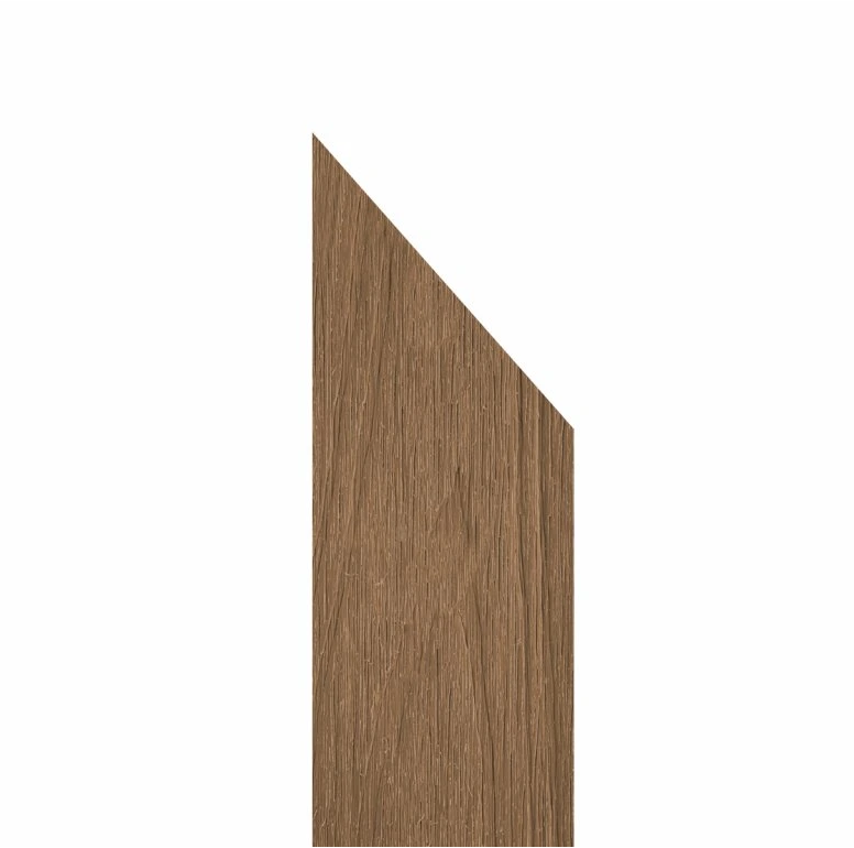 Plotovka WOODplus Ultra ukončenie šikmé 80 x 15 mm Teak