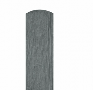 Plotovka WOODplus Ultra ukončenie s oblúčikom 80 x 15 mm Grey