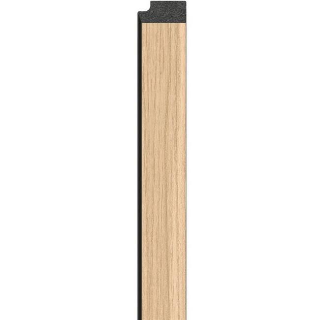 Pravá lemovacia lišta LINERIO WOOD M-LINE Natural+Black