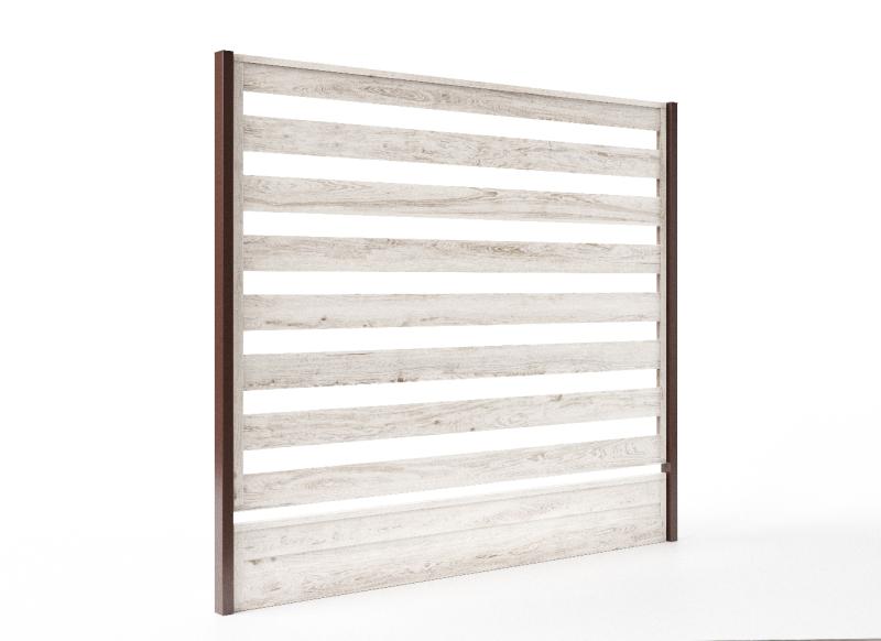 Plotový panel lamelový Hornval Štandard Breza